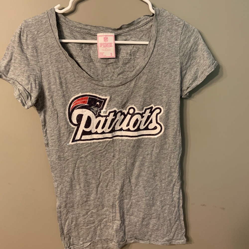 Patriots Sequin Top